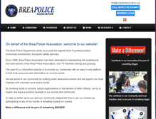 Tablet Screenshot of breapoliceassociation.org